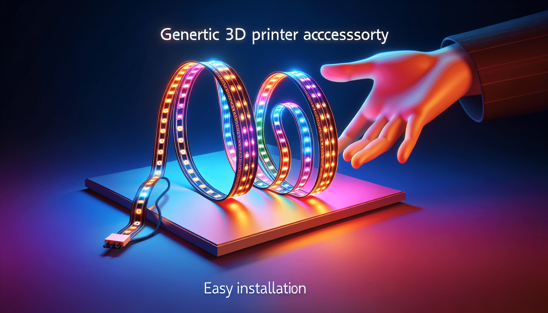 Ickiya 3D Printer Accessories Led Lighting Strip Review