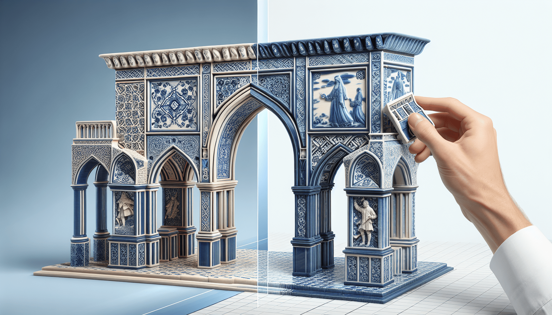 new-delft-blue-3d-printed-ceramic-archway-by-studio-rap-3 New Delft Blue: 3D-Printed Ceramic Archway by Studio RAP