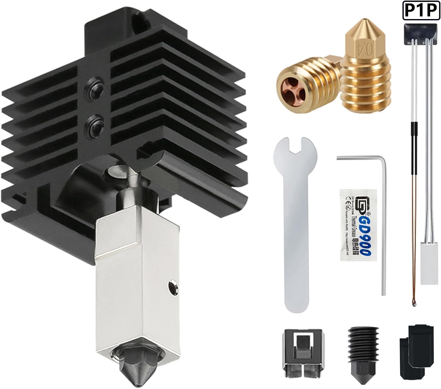 Upgraded Hotend for Bambu Lab P1S P1P Review