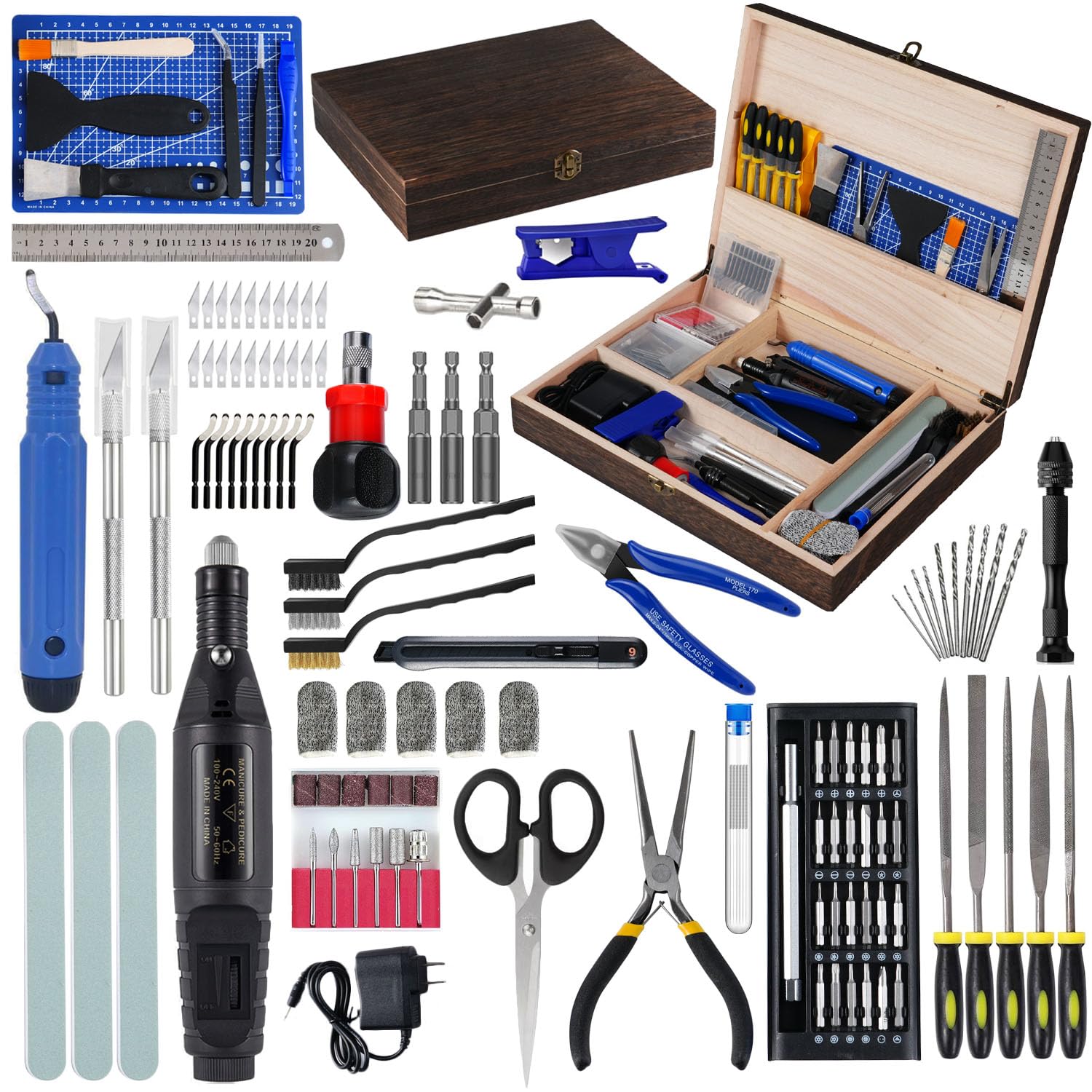 124pcs-3d-printing-accessory-tools-with-tool-bag-for-3d-printer-modeler-basic-tools-diverse-3d-print-nozzle-cleaning-kit-3 124Pcs 3D Printing Accessory Tools Review