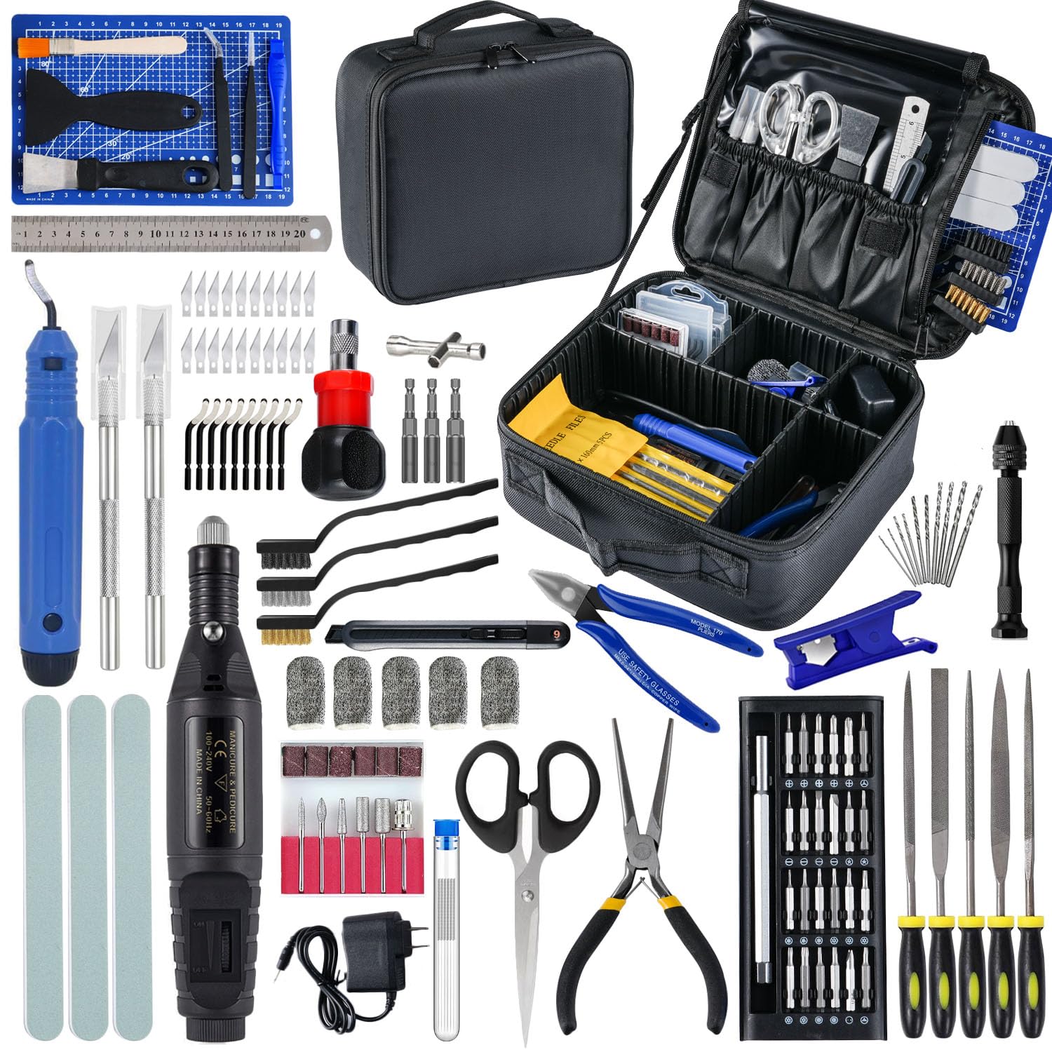 124pcs-3d-printing-accessory-tools-with-tool-bag-for-3d-printer-modeler-basic-tools-diverse-3d-print-nozzle-cleaning-kit 124Pcs 3D Printing Accessory Tools Review