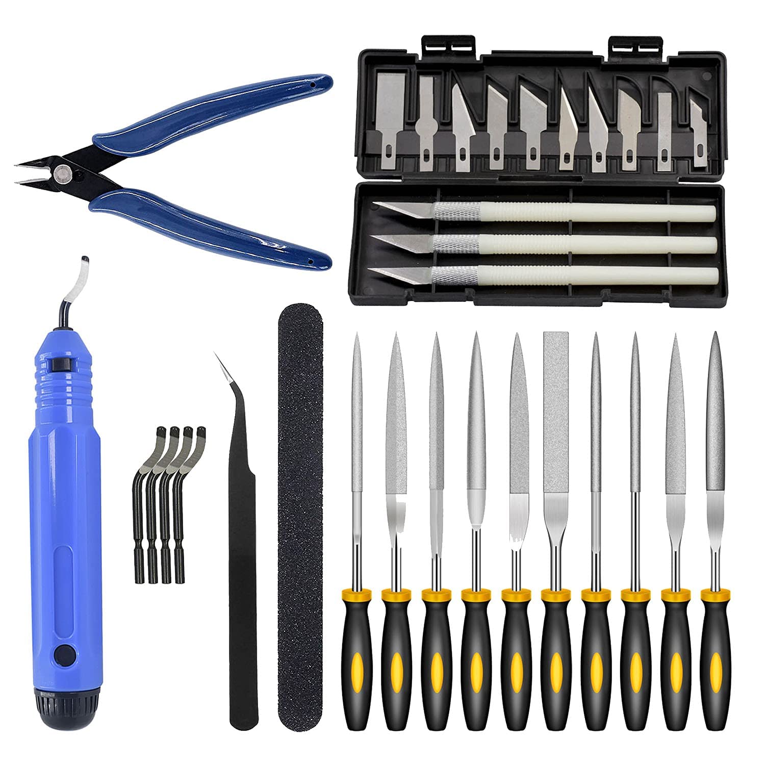 32-piece-3d-print-tool-kit-includes-debur-tool-cleaning-finishing-and-printing-tool3d-print-accessories-for-cleaning-fin 32 Piece 3D Print Tool Kit Review