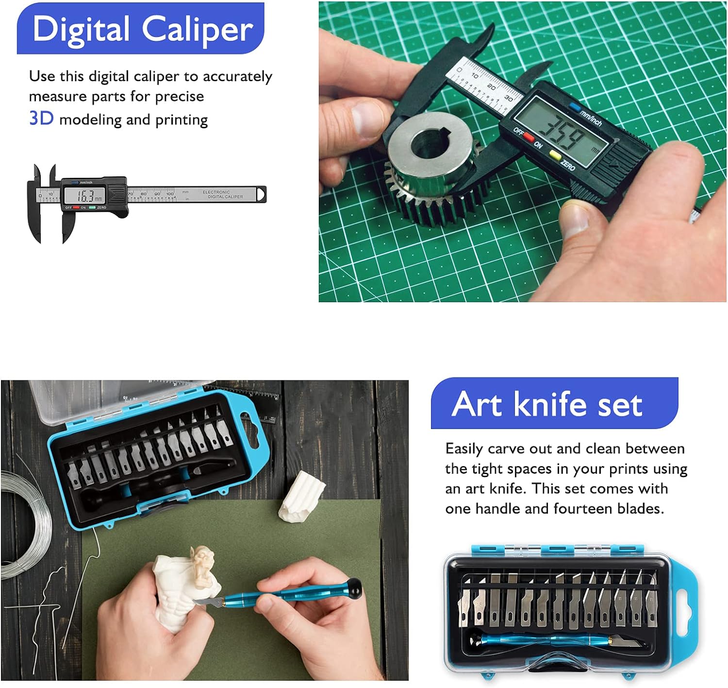 45-pieces-3d-printer-tools-kit-3d-printing-accessory-includes-deburring-tool-digital-caliper-art-knife-set-tube-cutter-s-2 45 Pieces 3D Printer Tools Kit Review