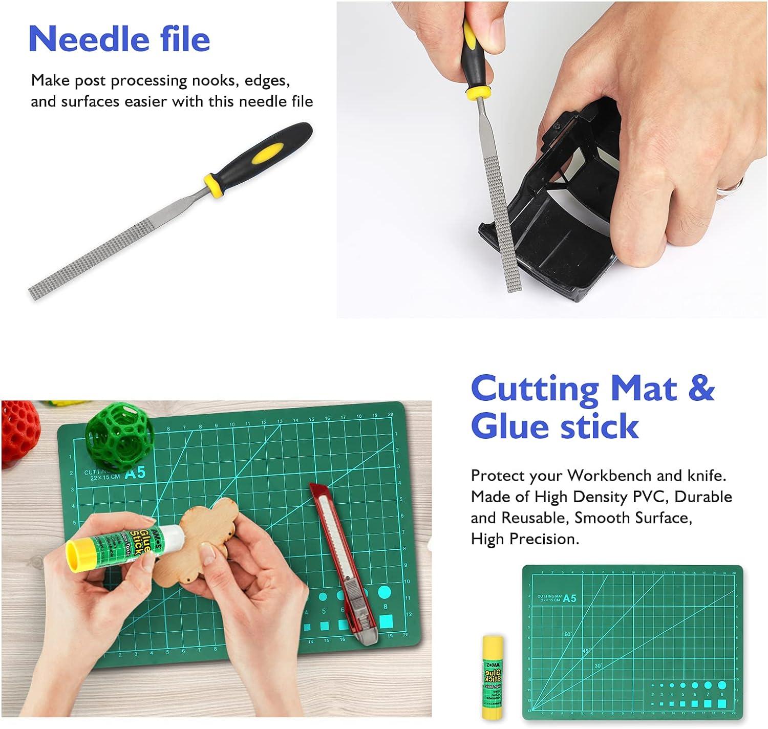 45-pieces-3d-printer-tools-kit-3d-printing-accessory-includes-deburring-tool-digital-caliper-art-knife-set-tube-cutter-s-4 45 Pieces 3D Printer Tools Kit Review