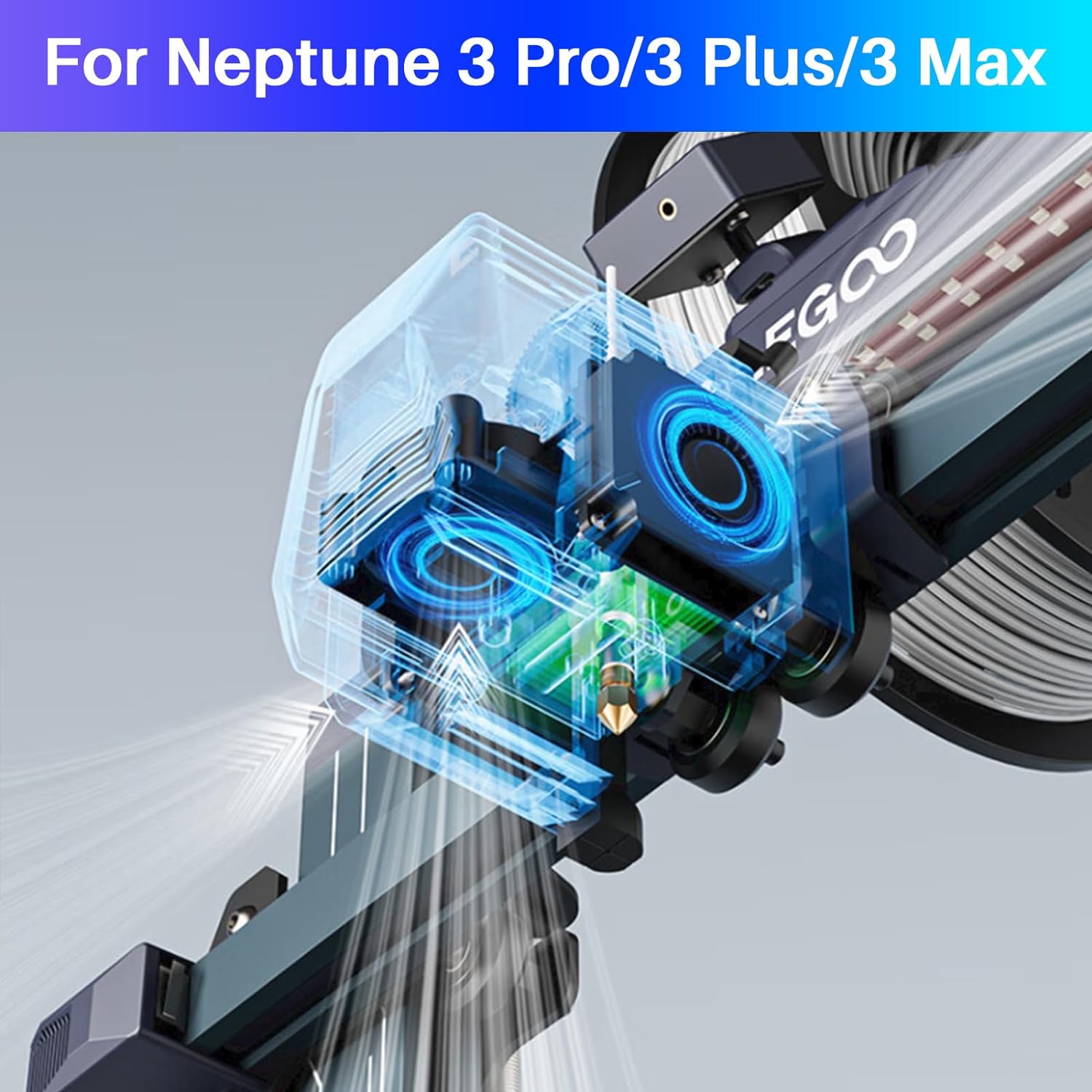 elegoo-3d-printer-extruder-for-neptune-3-pro3-plus3-max-3d-printer-fully-assemble-dual-gear-direct-drive-extruder-elegoo-1 ELEGOO 3D Printer Extruder Review