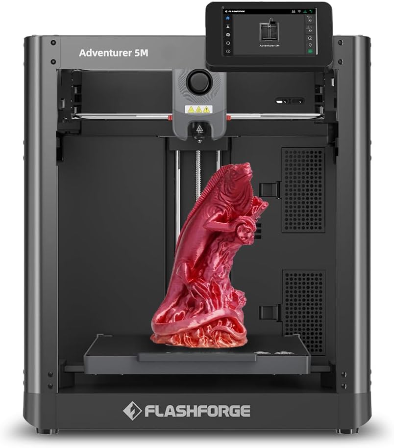 flashforge-adventurer-5m-3d-printer-600mms-max-high-speed-3d-printers-with-auto-leveling-core-xy-structure-vibration-com FLASHFORGE Adventurer 5M 3D Printer Review