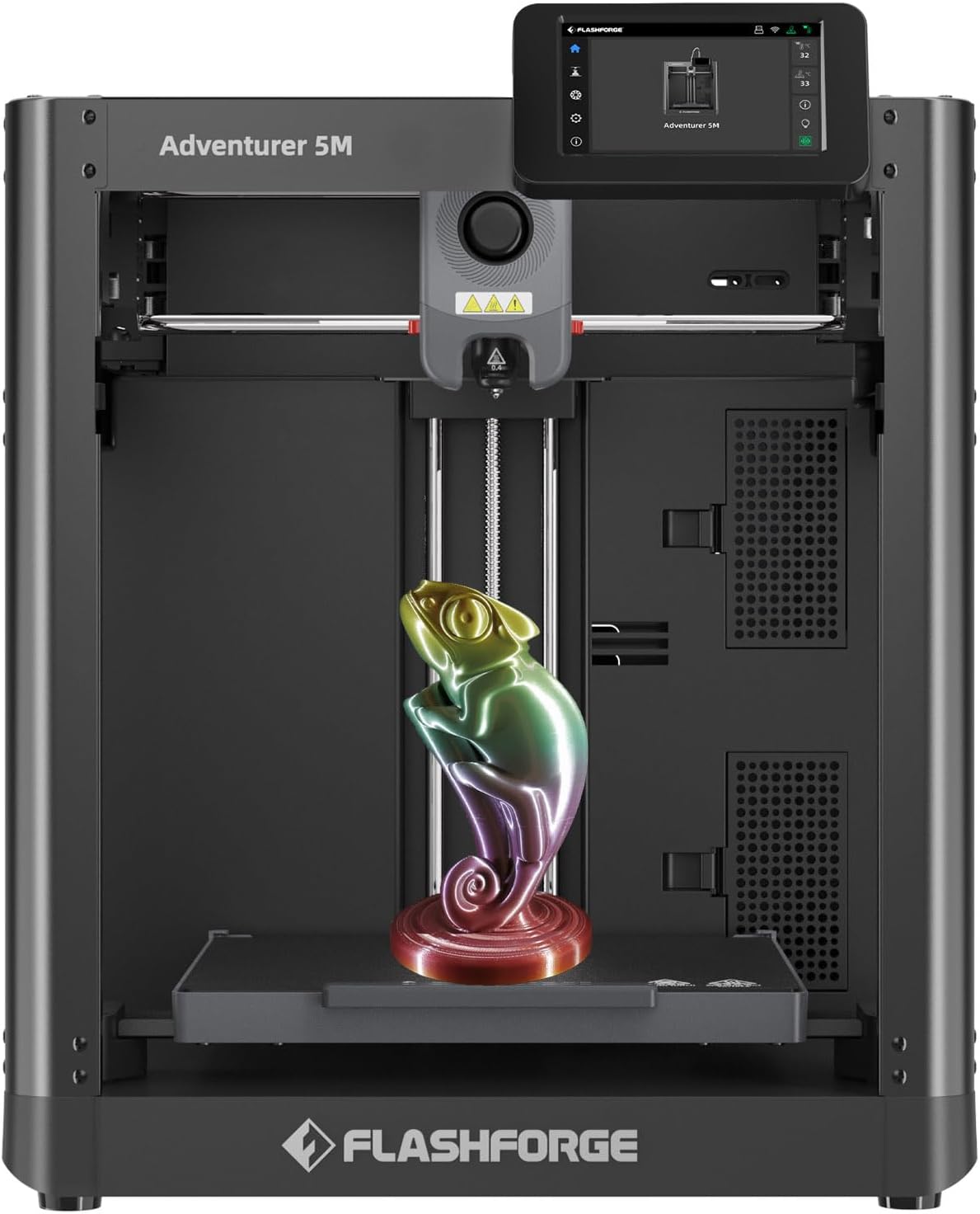 flashforge-adventurer-5m-3d-printer-600mms-max-high-speed-fdm-3d-printers-with-auto-leveling-direct-drive-extruder-quick High-Speed FDM 3D Printer Review
