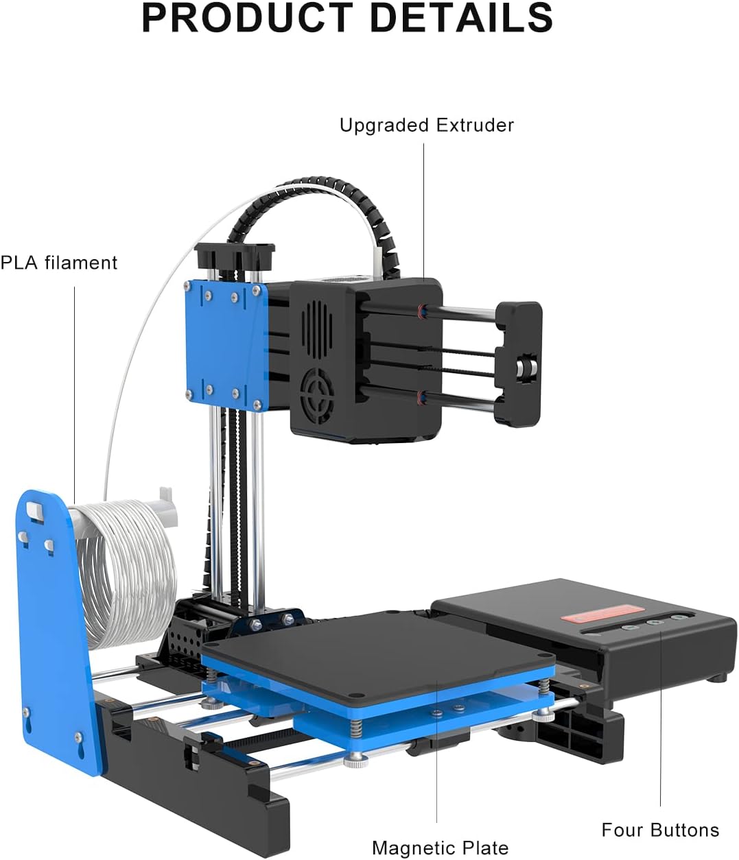 x1-fdm-mini-3d-printer-for-beginners-your-first-entry-level-3d-printer-high-printing-accuracy-new-upgraded-extruder-tech-3 X1 FDM Mini 3D Printer Review
