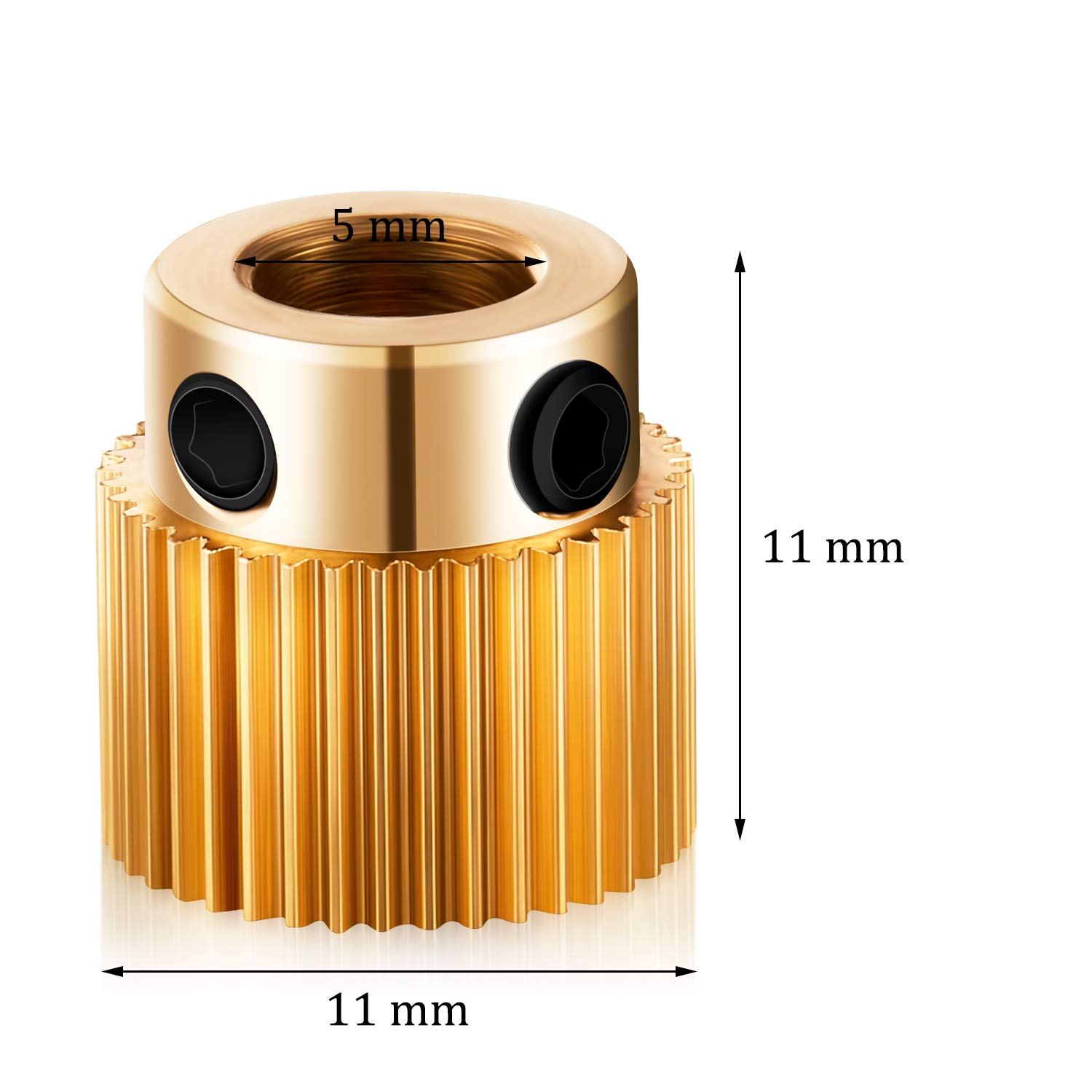 extruder-wheel-3d-printer-parts-drive-gear-brass-extruder-wheel-gear-compatible-with-cr-10-cr-10s-s4-s5-ender-3-ender-3-1-4 Extruder Wheel 3D Printer Parts Review
