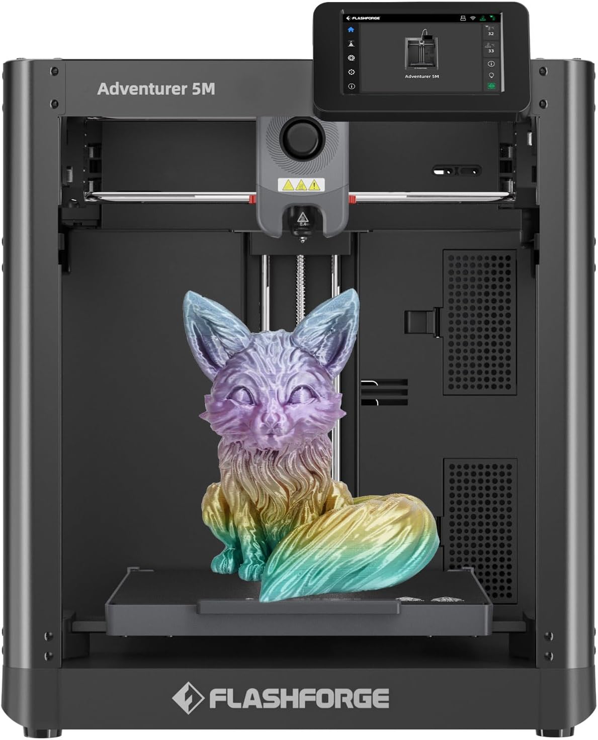 flashforge-adventurer-5m-3d-printer600mms-max-high-speed-fdm-3d-printers-with-fully-auto-leveling-280c-direct-extruder-w Fully Auto Leveling 3D Printer Review