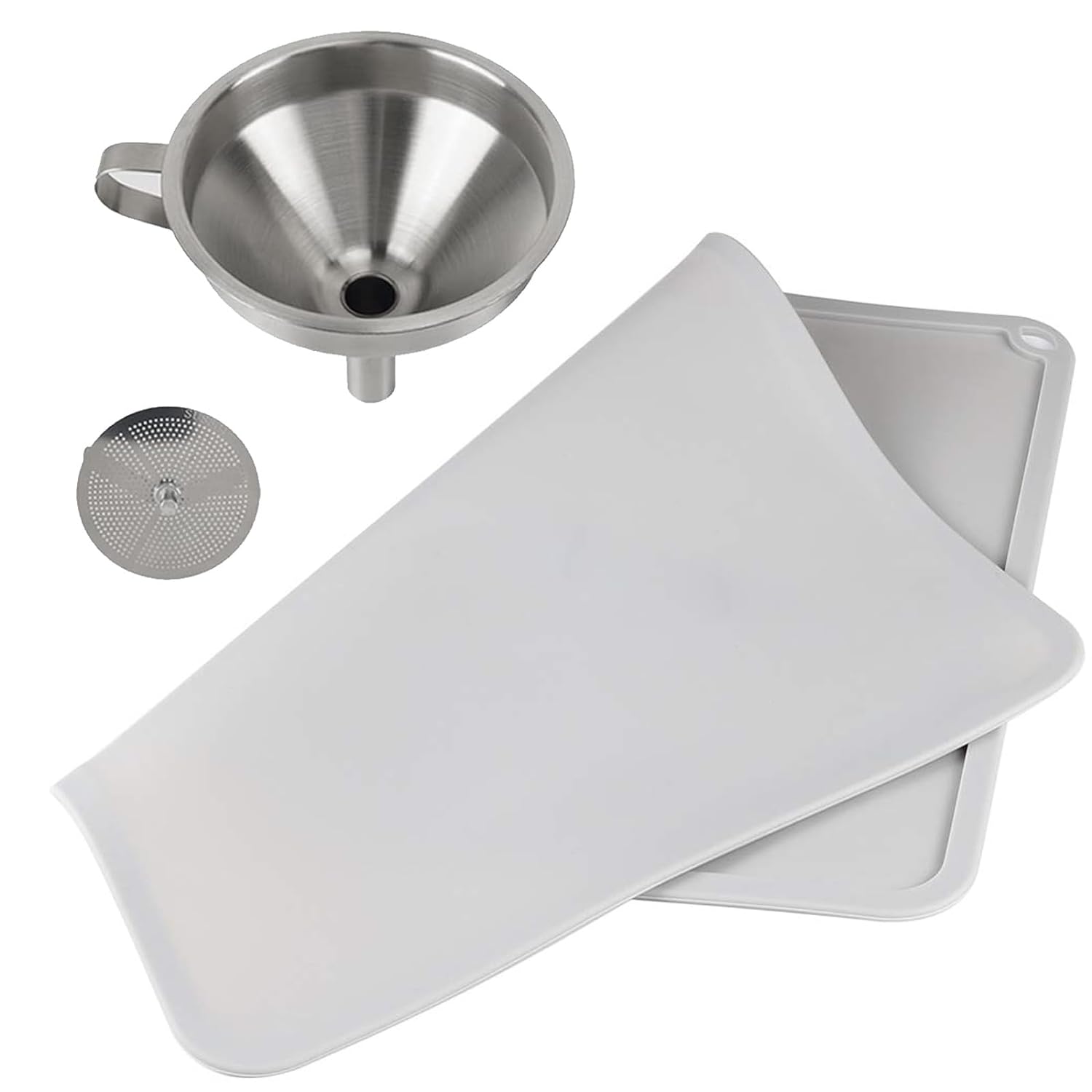 yoopai-funnel-and-mat-stainless-steel-filter-funnel-silicone-slap-mat-cleaning-kit-for-filtering-resin-and-recover-liqui YOOPAI Funnel and Mat Review