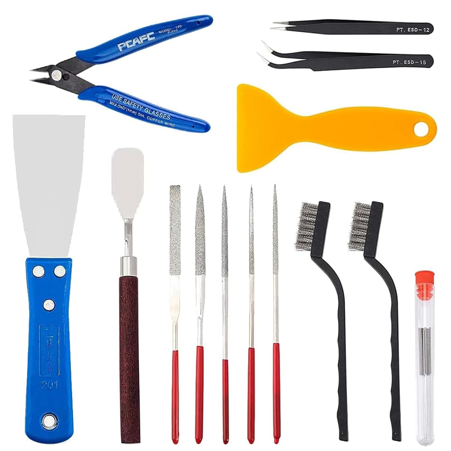 23pcs-3d-printer-tool-kit-3d-printer-accessories-removal-tools-includes-nozzle-cleaning-kit-putty-knife-scraper-brushes- 23Pcs 3D Printer Tool Kit Review