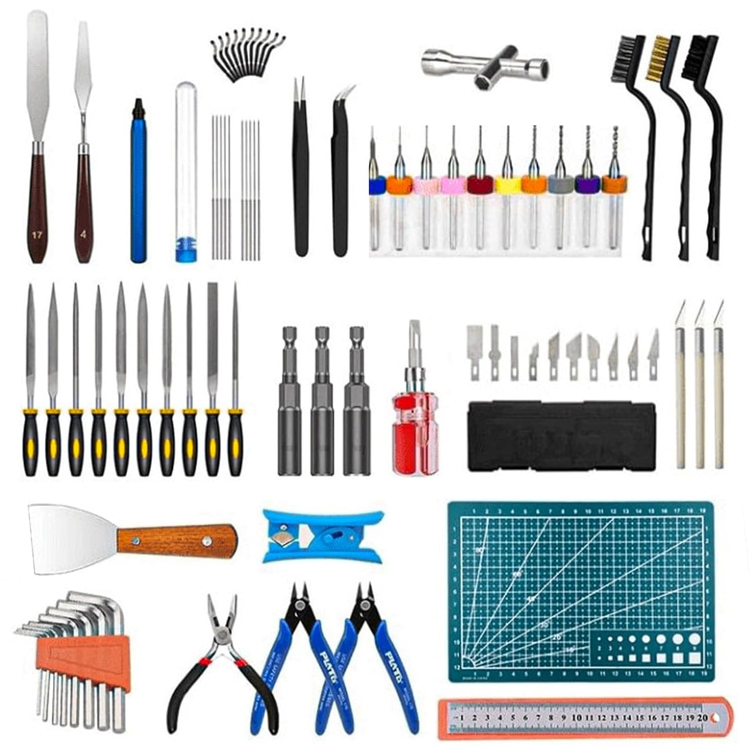 23pcs-3d-printer-tool-kit-3d-printer-accessories-removal-tools-includes-nozzle-cleaning-kit-putty-knife-scraper-brushes-1-2 23Pcs 3D Printer Tool Kit Review