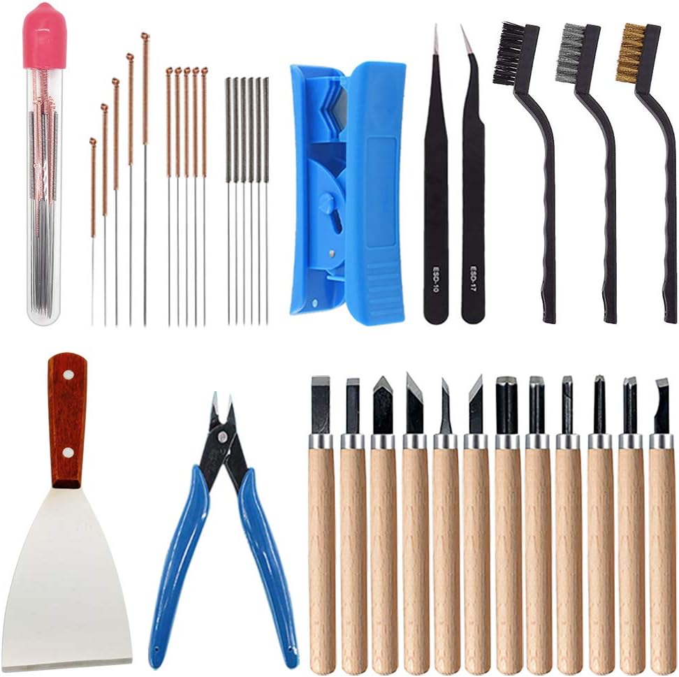 35 Pieces 3D Printer Accessories Tool Kit Review