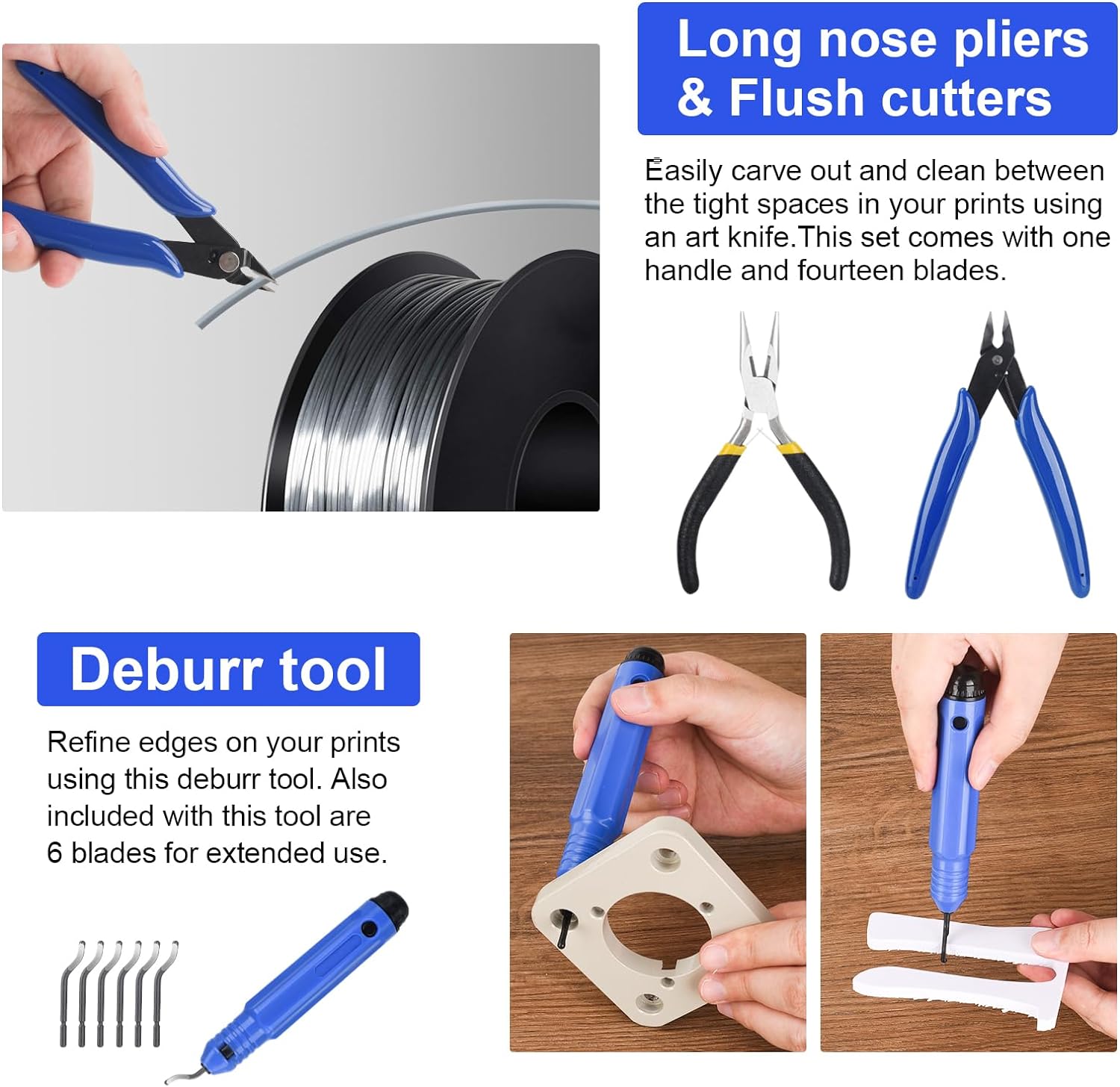 3d-printer-tools-kit-3d-printing-accessory-with-55pcs-includes-deburring-tool-digital-caliper-art-knife-set-tube-cutter-1-2 3D Printer Tools Kit Review