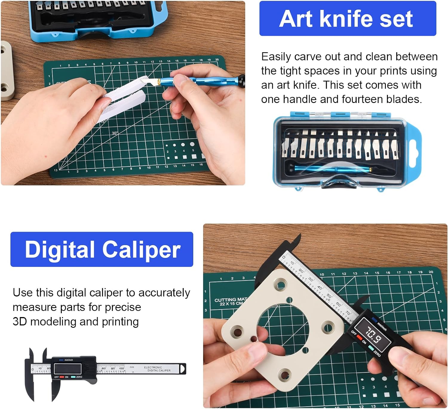 3d-printer-tools-kit-3d-printing-accessory-with-55pcs-includes-deburring-tool-digital-caliper-art-knife-set-tube-cutter-1-3 3D Printer Tools Kit Review