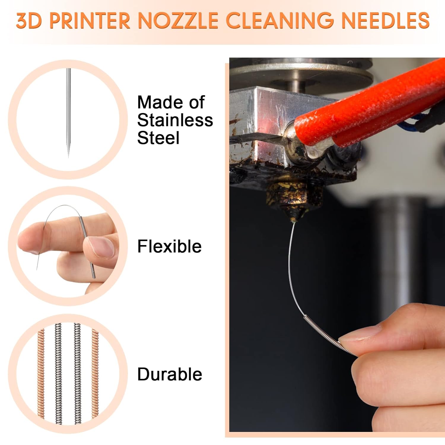 leifide-50-pieces-3d-printer-nozzle-cleaning-kit-includes-19-pcs-stainless-steel-needles-cleaner-tools-and-23-pcs-mk8-no-1 Leifide 50 Pieces 3D Printer Nozzle Cleaning Kit Review