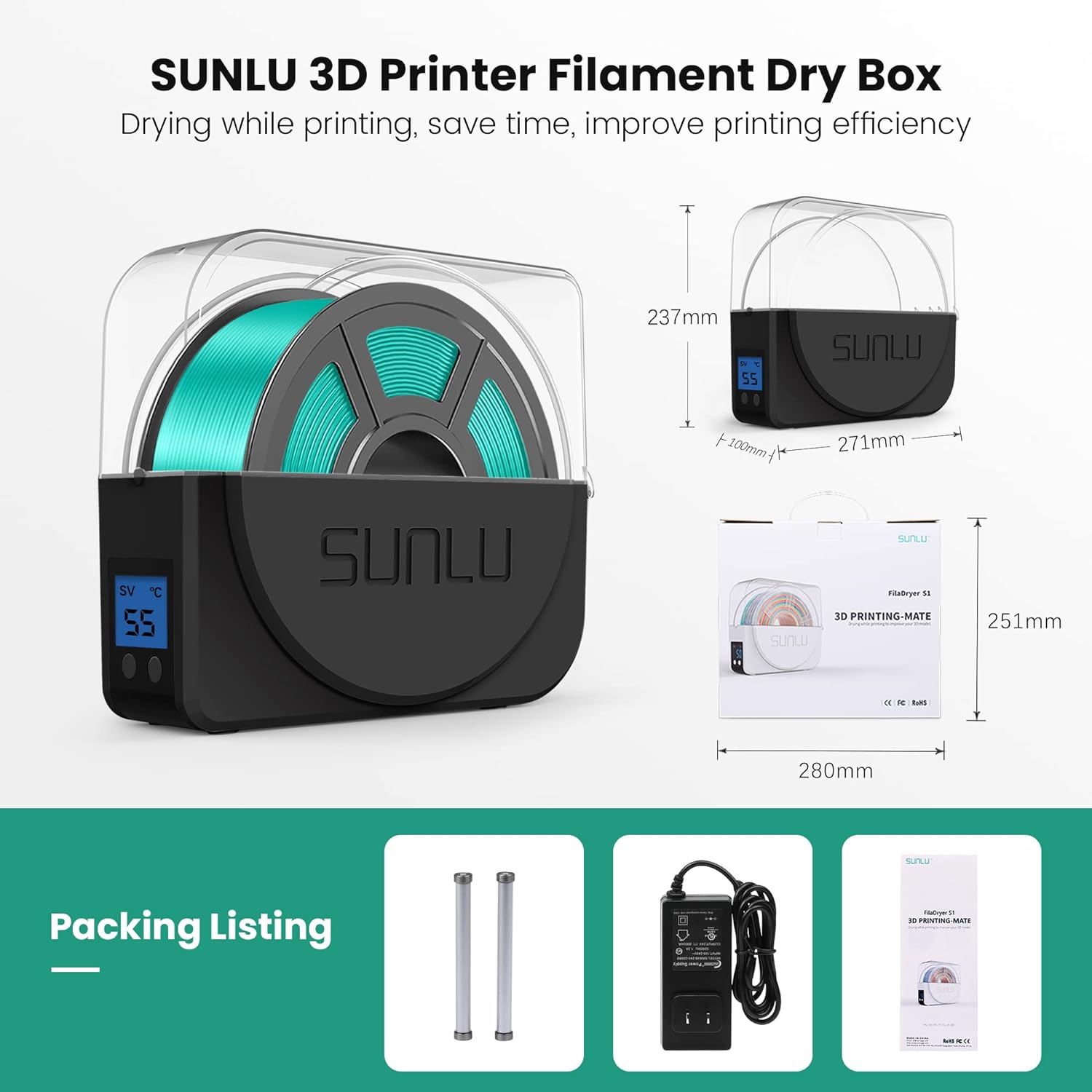 sunlu-official-filament-dryer-s1-plus-built-in-circulation-fan-filament-dryer-box-storage-box-for-3d-printer-filament-17-2 SUNLU Official Filament Dryer S1 Plus Review