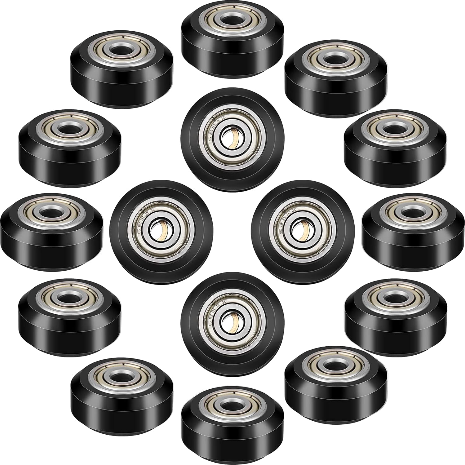 16-pieces-3d-printer-wheels-3d-printer-pom-pulley-wheels-625zz-plastic-pulley-linear-bearing-compatible-with-creality-cr 16 Pieces 3D Printer Wheels Review