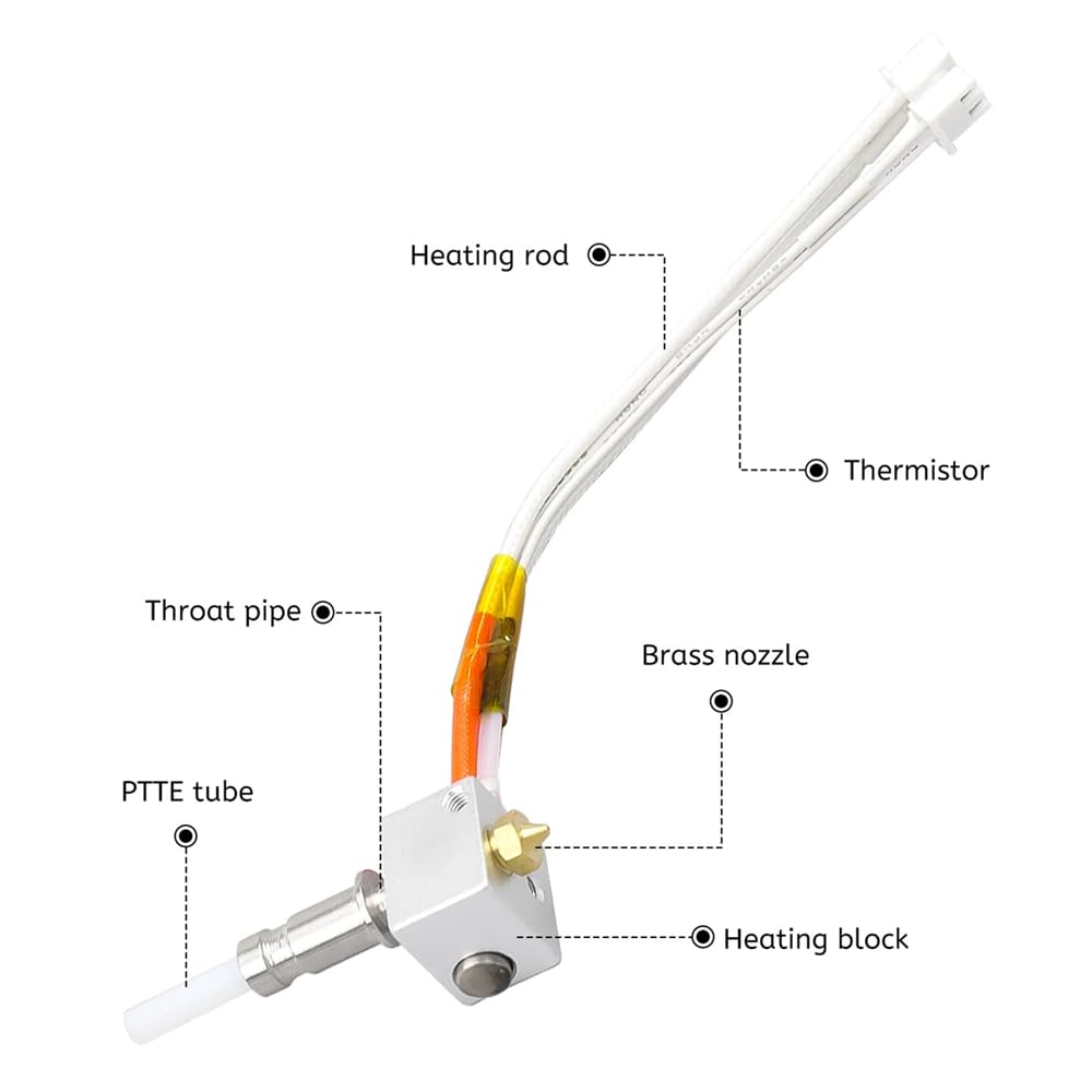 24v-40w-hotend-kit-for-anycubic-kobrav5-j-head-hotend-all-metal-high-temperature-print-head-with-silicone-sock-compatibl-2 24V 40W Hotend Kit for Anycubic Kobra Review