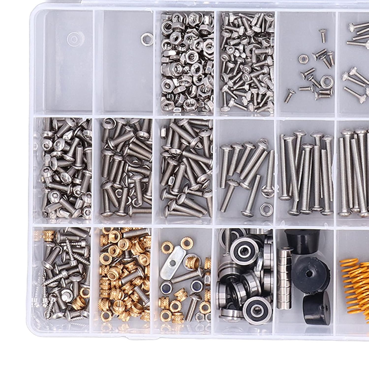 3d-printer-fastener-kit-3d-printer-hardware-parts-assortment-various-accessories-for-diy-project-for-voron-01-1 3D Printer Fastener Kit Review