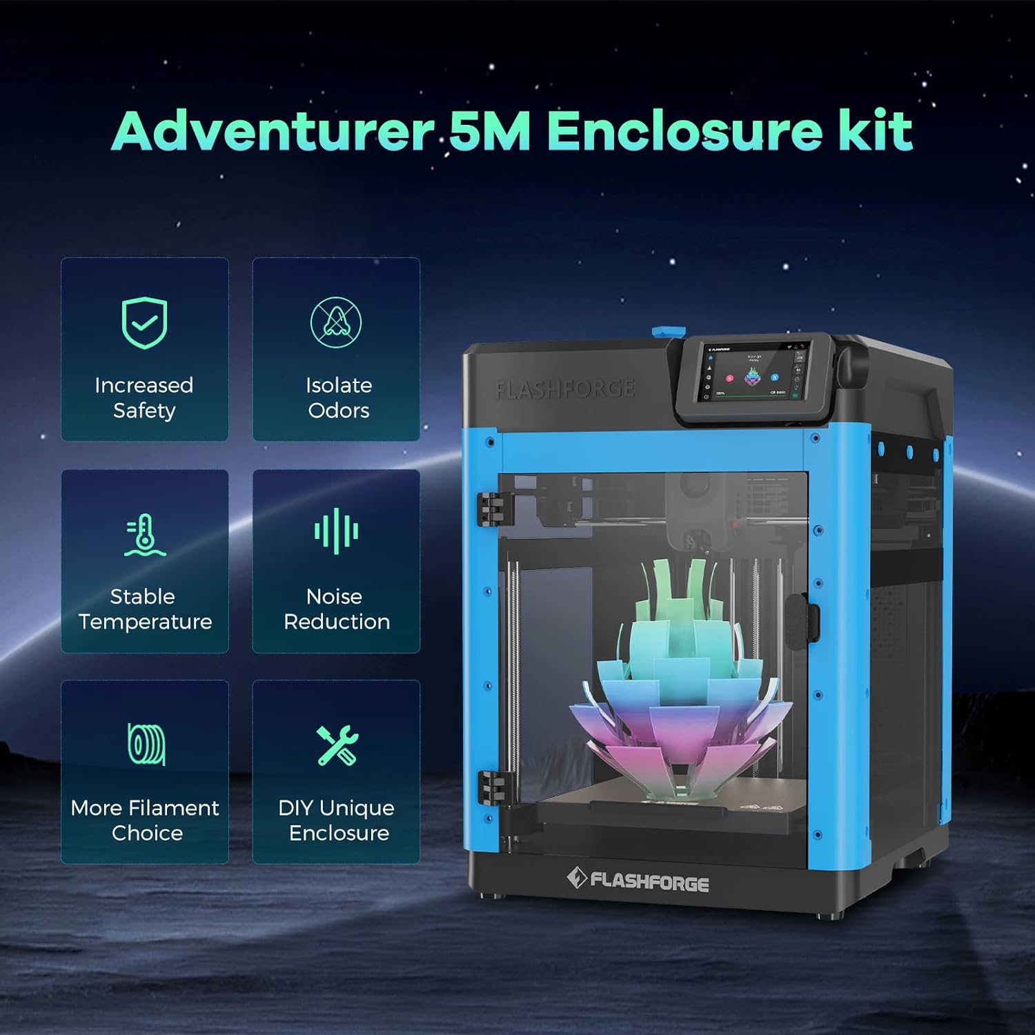 flashforge-adventurer-5m-3d-printer-enclosure-kit-diy-design-suitable-for-printing-high-temperature-filaments-like-asa-a-2 FLASHFORGE Adventurer 5M 3D Printer Enclosure Review
