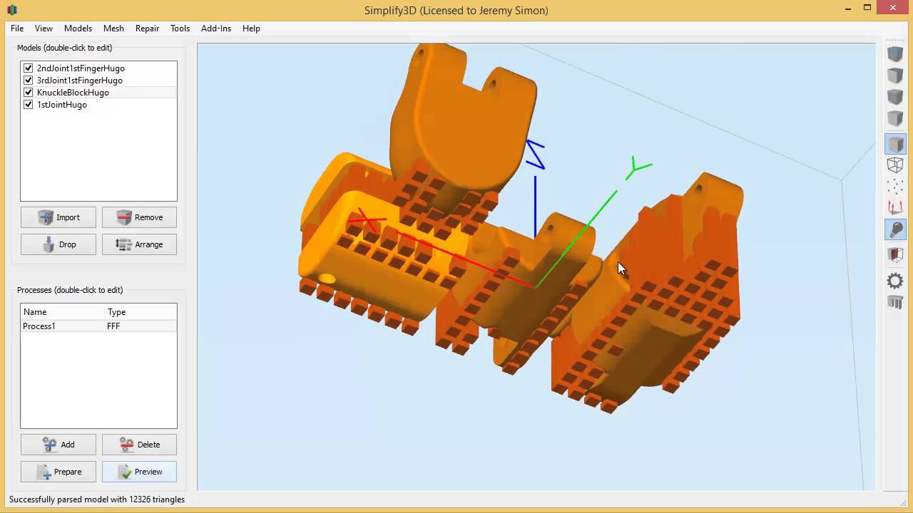 Simplify3D Demo and Review by 3D Universe