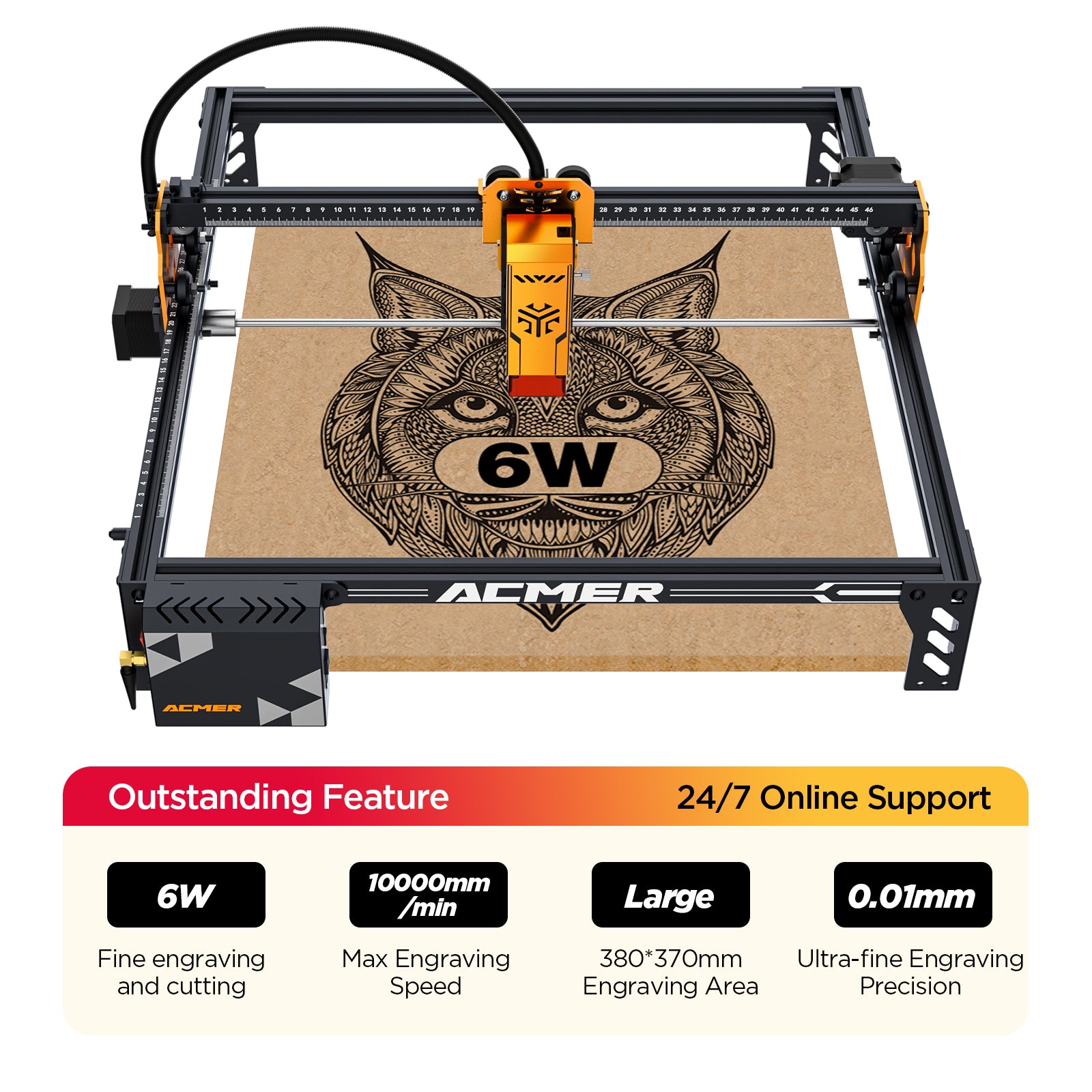 acmer-p1-s-pro-6w-review-laser-engraver-testing-and-settings ACMER P1 S PRO 6W Review: Laser Engraver Testing and Settings