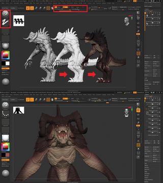 how-to-model-fallouts-ferocious-deathclaw-in-zbrush-key-points-1 How to Model Fallout's Ferocious Deathclaw in ZBrush: Key Points