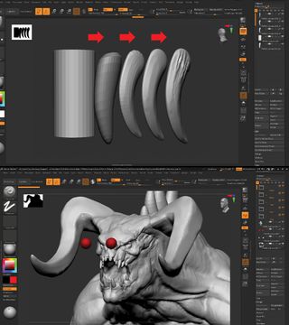 how-to-model-fallouts-ferocious-deathclaw-in-zbrush-key-points-3 How to Model Fallout's Ferocious Deathclaw in ZBrush: Key Points