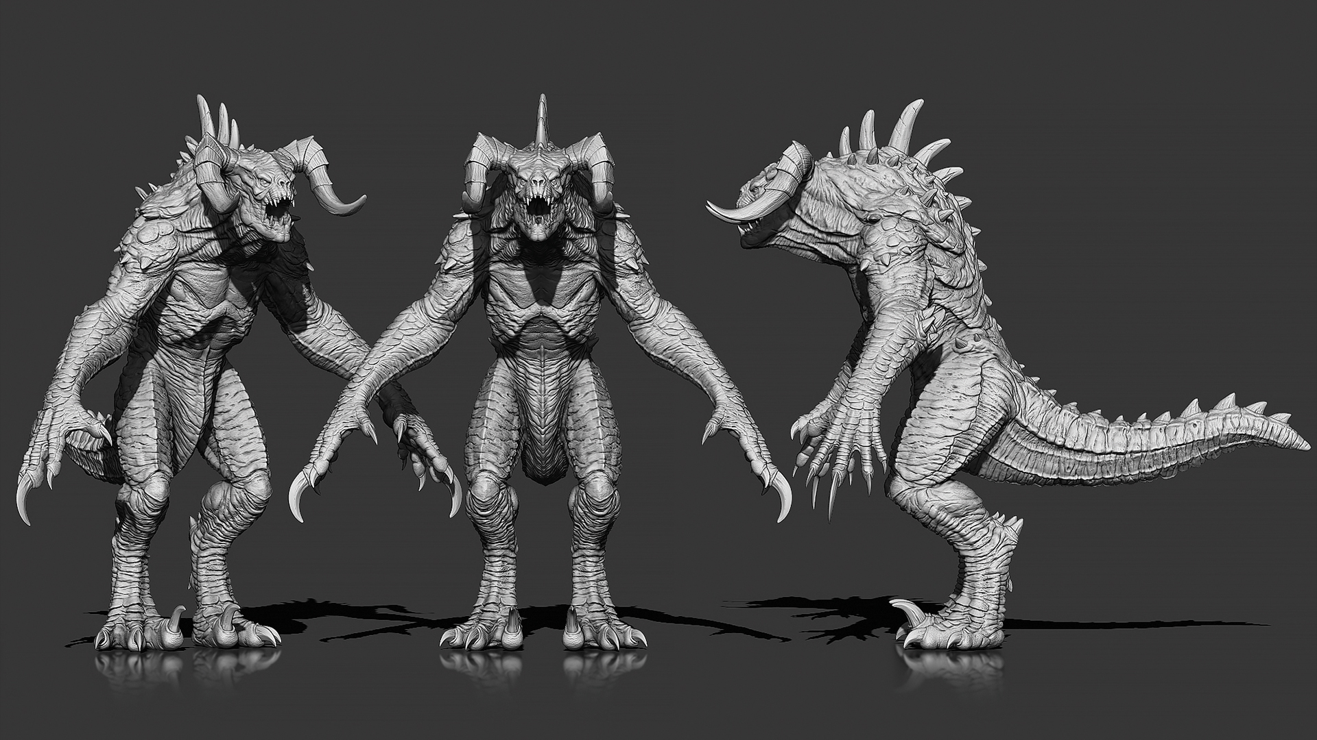 how-to-model-fallouts-ferocious-deathclaw-in-zbrush-key-points How to Model Fallout's Ferocious Deathclaw in ZBrush: Key Points