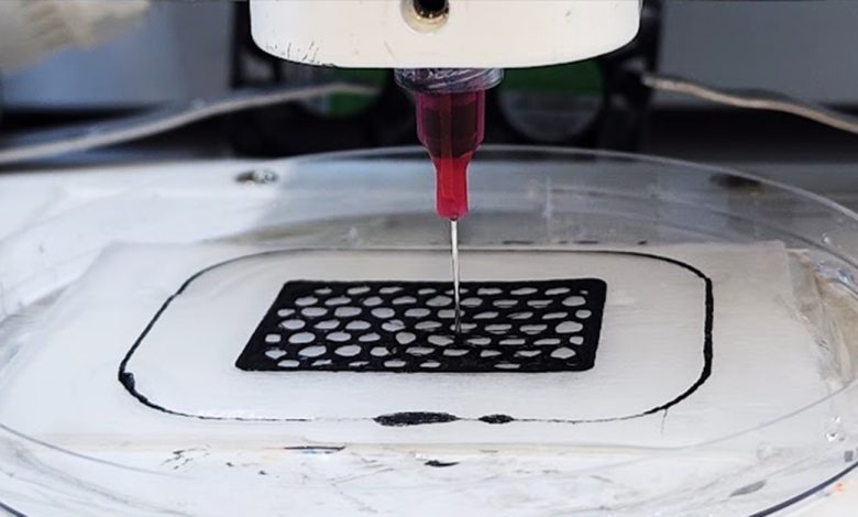 Researchers 3D Print Using Polymer Ink and Salt Water Solution