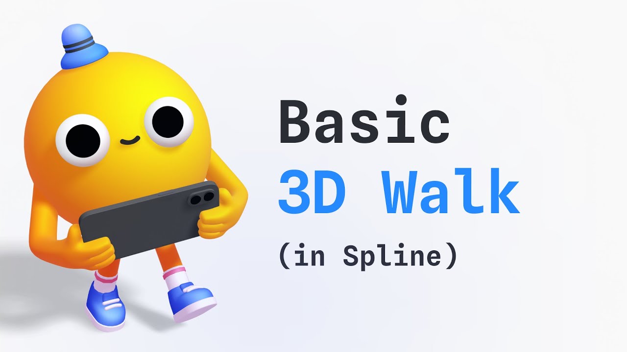 learn-to-animate-a-3d-walking-character-in-spline Learn to Animate a 3D Walking Character in Spline