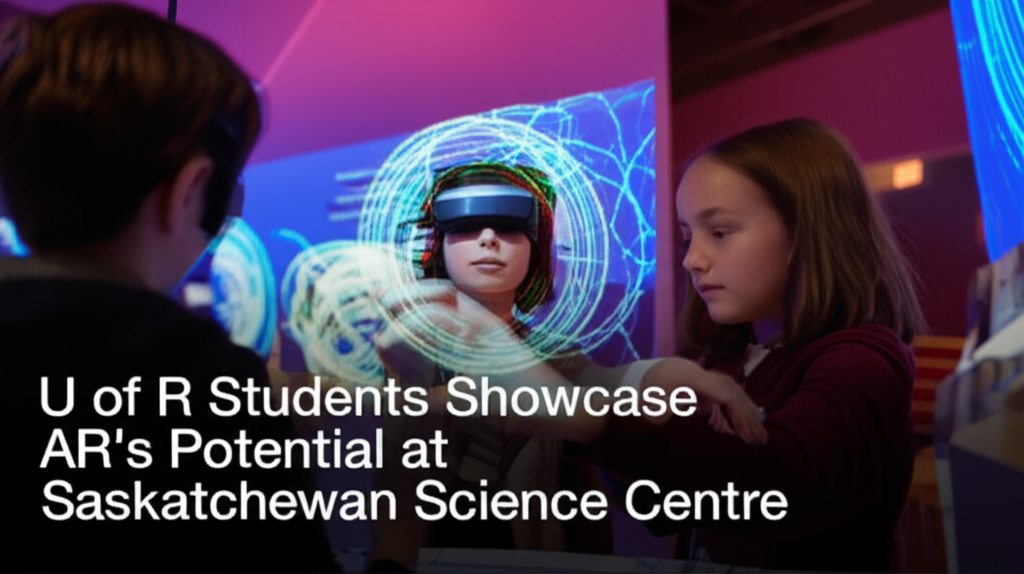 U of R Students Showcase AR’s Potential at Saskatchewan Science Centre