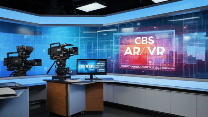 CBS Invests in AR/VR: New Studio at KTVT Dallas