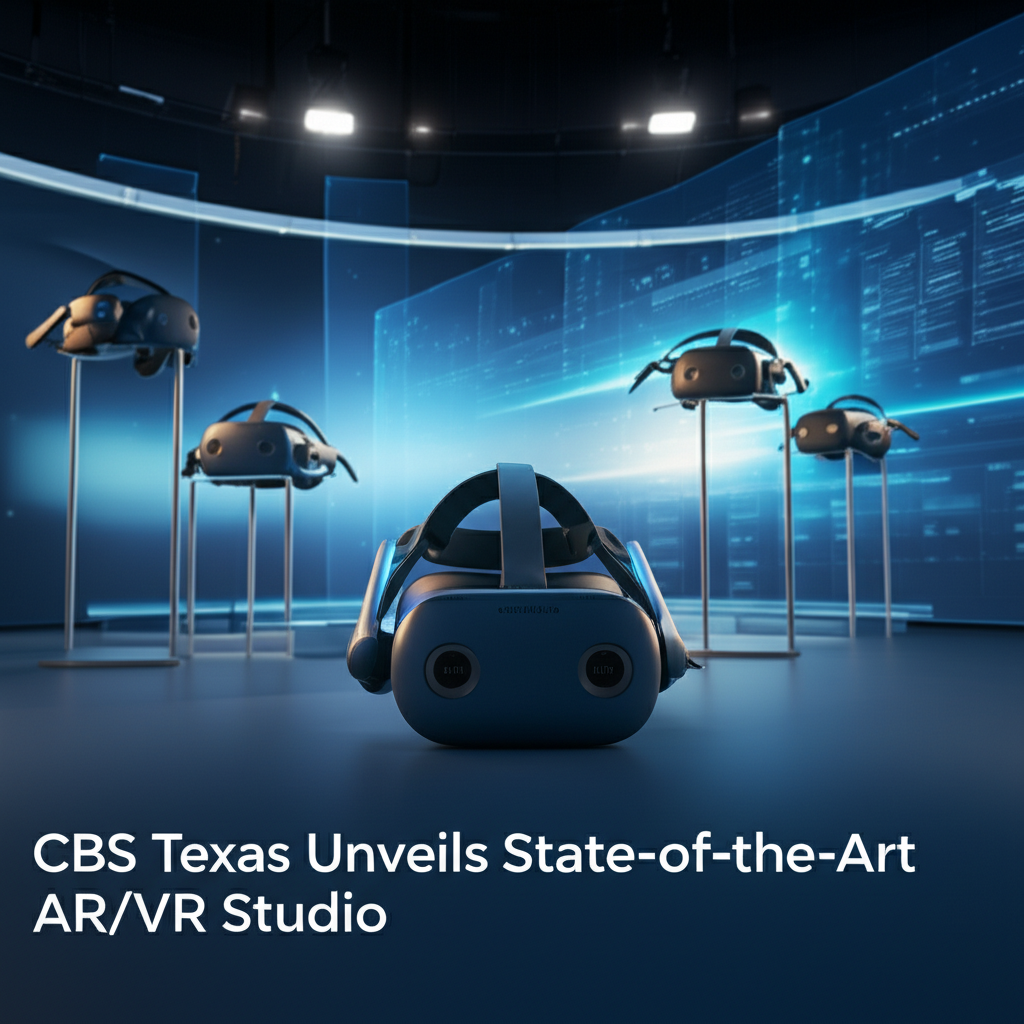 CBS Texas Unveils State-of-the-Art AR/VR Studio